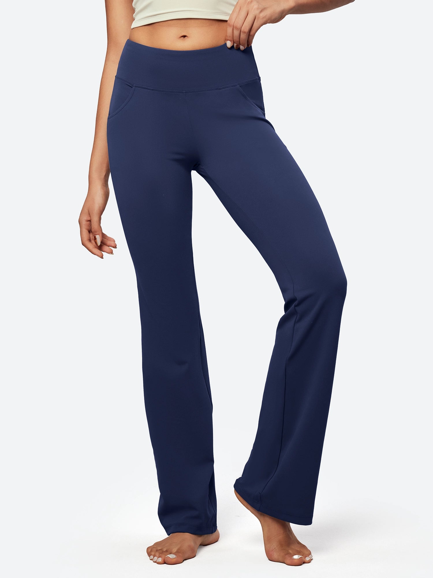 IUGA High Waisted Bootcut Yoga Pants With 4 Pockets