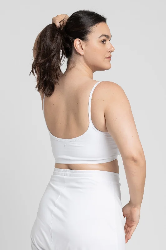 Organic Cotton Low Back Bra