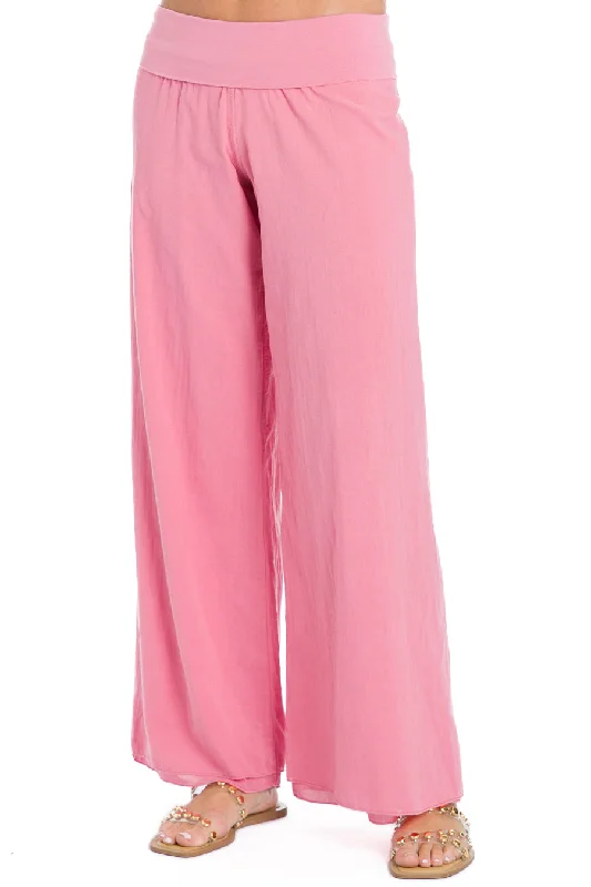 Rolldown Double Layer Voile Pant