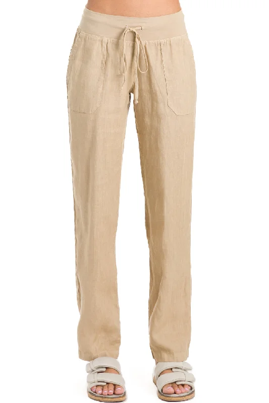 Straight Up Linen Pant