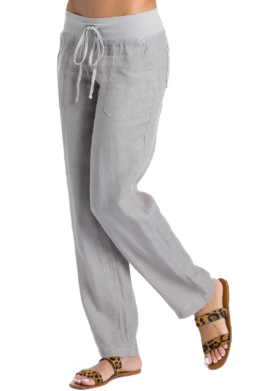 Straight Up Linen Pant