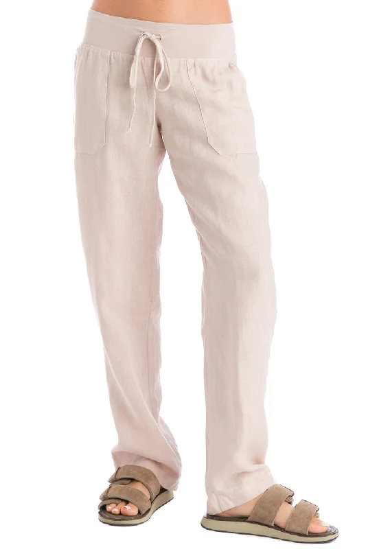 Straight Up Linen Pant