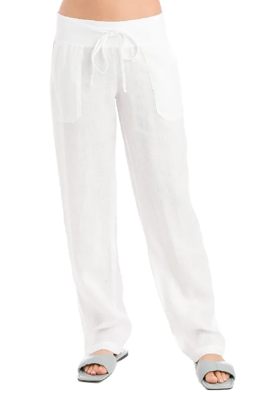 Straight Up Linen Pant