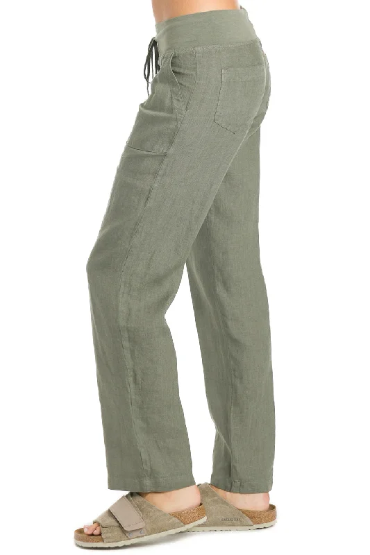 Straight Up Linen Pant